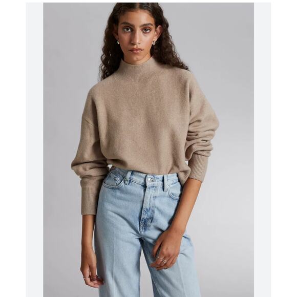 & Other Stories Mockneck Sweater - Picture 2 of 10